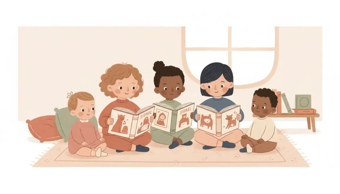 Lire avec bébé – des pages de plaisirs partagés
