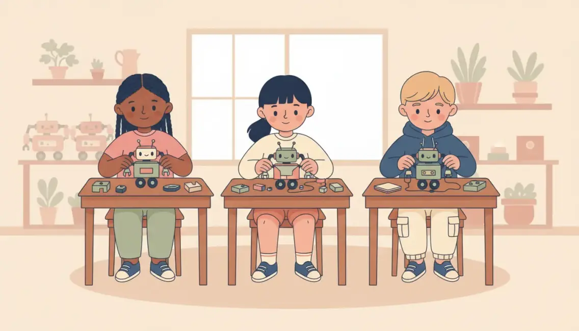 Atelier de robotique avec Futurekids