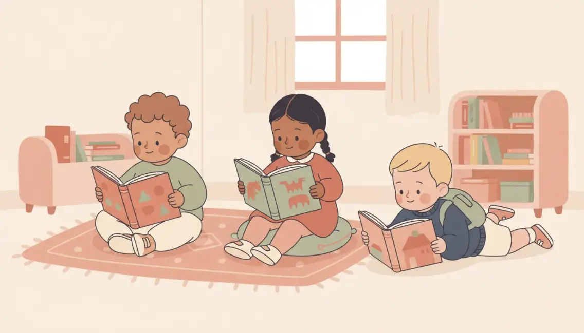 Lire avec bébé – des pages de plaisirs partagés