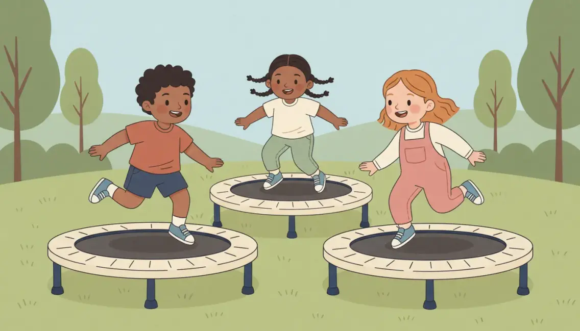 Trampoline – formation