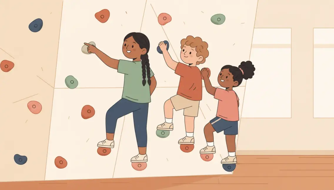 Kids Team Climbing — Boas